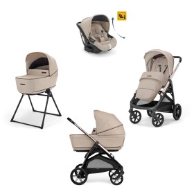 Inglesina Aptica Darwin Pashmina Beige 2025 Trio Telaio Palladio Black