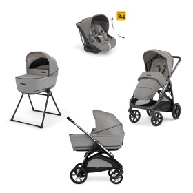 Inglesina Aptica Darwin Platinum Grey 2025 Trio Telaio Litio Black