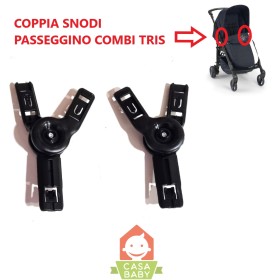 Ganci Telaio Cappottina Passeggino Cam Cam Dinamico Snodo per Parasole Coppia Sinistra+Destra Ricambio Originale