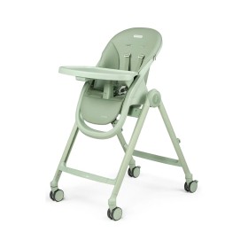 Seggiolone Pappa Peg Perego Living Sage Verde Salvia 2025 con Funzione Sdraietta