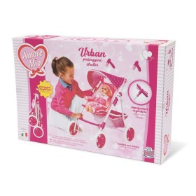 Passeggino per Bambole Amore Mio Giocattolo Richiudibile 3 anni+