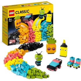Lego Classic 11027 Divertimento Creativo Neon 5 Anni+