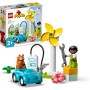 Lego Duplo 10985 Turbina Eolica e Auto Elettrica 2 Anni+