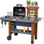 Barbecue per Bambini Cucina Garden Kitchen Evolutiva Smoby 43 Accessori 3 Anni+