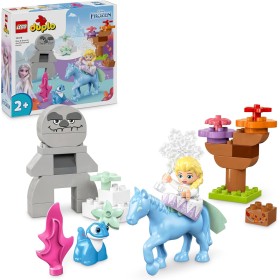 Lego Duplo 10418 Elsa e Bruni nella Foresta Incantata Frozen Disney 2 Anni+