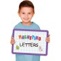 Lettere Magnetiche con Lavagna Quercetti 58 Pezzi 4 anni+ 5241