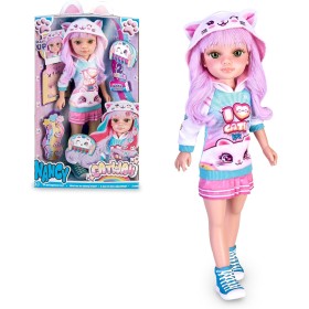 Nancy Catwaii Bambola 42 cm Giapponese Kawaii Famosa 3 Anni+