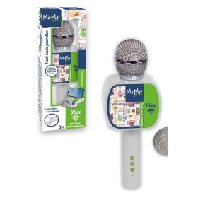Microfono Bambini Karaoke Wireless con Effetti Sonori e Luci Meme Music 5 Anni+