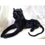 Peluche Pantera Nera Gigante 1 metro Sdraiata Petra Toys 0 Mesi+