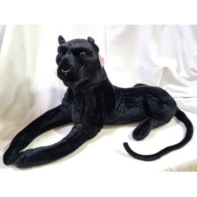Peluche Pantera Nera Gigante 1 metro Sdraiata Petra Toys 0 Mesi+