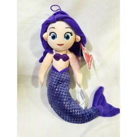Peluche Sirena Piccola 40 cm Viola Petra Toys 0 Mesi+