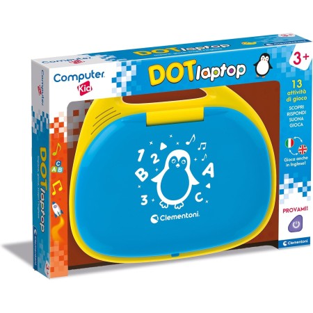 Clementoni Dot Laptop Primo Computer Bambini Kid 16425 3 Anni+