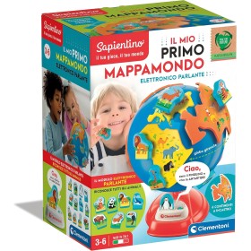 Sapientino Il Mio Primo Mappamondo Elettronico Parlante 3-6 Anni Clementoni