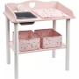 Fasciatoio Bambole Legno Giocattolo con Vaschetta e Accessori One Two Fun 3 Anni+