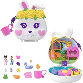 Polly Pocket Cofanetto Coniglietto Floreale HKV36 Mattel 4 Anni+