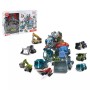 Robot Transformers Trasformabili 7 Robot in Metallo 27 cm One Two Fun 5 Anni+