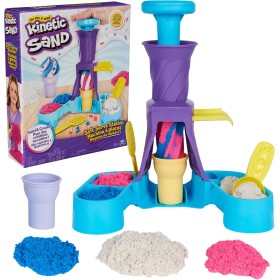 Kinetic Sand Gelateria Colorata Macchina per i Gelati 396 g Sabbia Cinetica Spin Master 3 Anni+