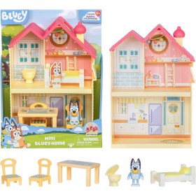 Bluey Mini Casa di Bluey con Maniglia di Trasporto e Arredamento 3 Anni+