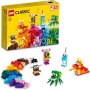 Lego Classic 11017 Mostri Creativi 4 Anni+