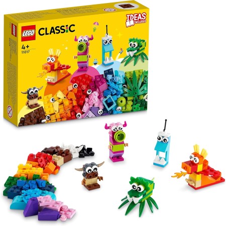 Lego Classic 11017 Mostri Creativi 4 Anni+