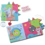 Libro Sensoriale in Stoffa Gigante 30x30 cm Sophie la Giraffa 3 Mesi+