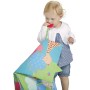 Libro Sensoriale in Stoffa Gigante 30x30 cm Sophie la Giraffa 3 Mesi+