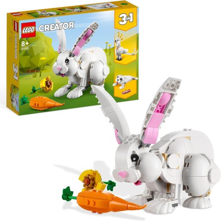 Lego Creator 31133 Coniglio Bianco 3 in 1 8 Anni+