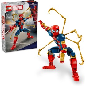 Lego Marvel 76298 Personaggio Costruibile di Iron Spiderman 8 Anni+
