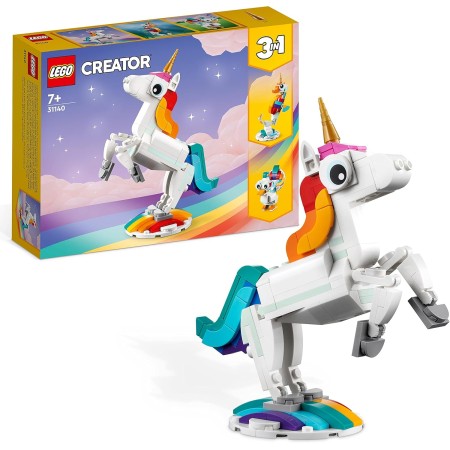 Lego Creator 31140 Unicorno Magico 3 in 1 7 Anni+