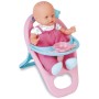Nenuco e il suo Seggiolone Bambola Morbida 35 cm con Seggiolone Pappa 1 Anno+