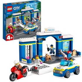 Lego City 60370 Inseguimento alla Stazione di Polizia 4 Anni+