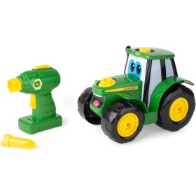 Costruisci un Trattore John Deere Build a Johnny Tractor con Avvitatore Tomy 18 Mesi+