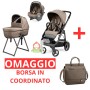 Trio Peg Perego Veloce Lounge Pine Bark 2025 con Stand By Me e BORSA IN OMAGGIO