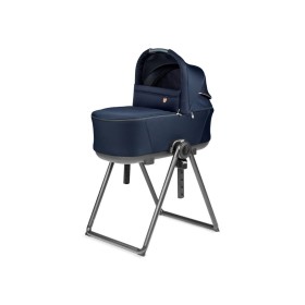 Peg Perego Culla Flex Blue Shine 2025 Navicella per Vivace, Veloce e Veloce TC con Stand by Me