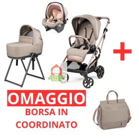 Trio Peg Perego Vivace Mon Amour 2025 SLK con Stand By Me e BORSA IN OMAGGIO