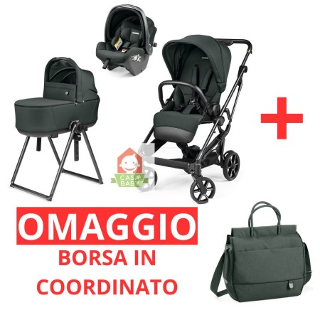 Trio Peg Perego Vivace Metal 2026 SLK con Stand By Me e BORSA IN OMAGGIO