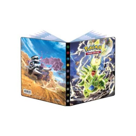 Album Porta Carte Pokemon 4 Tasche Ultra PRO 12 Pagine Scarlatto e Violetto 3 Contiene fino a 40 Carte Figurine