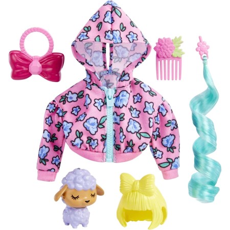 Barbie Vestiti Originali Extra Giacca e Accessori HDJ39 Mattel 3 Anni+