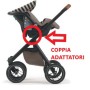 Adattatori Ovetto Neonato Puro Originali per Trio Puro Urban e Puro Solid Neonato