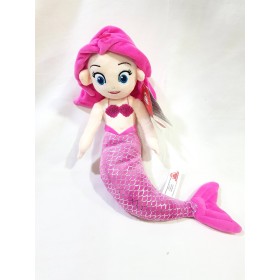 Peluche Sirena Piccola 40 cm Viola Petra Toys 0 Mesi+