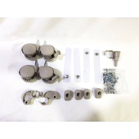 Ruote e Viti Ricambio Fasciatoio Cambio Cam con Accessori e Minuteria Originali (Fasciatoio e Telaio NON inclusi)