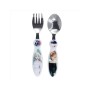 Posate Frozen Acciaio Inox per Bambini con Cucchiaio e Forchetta