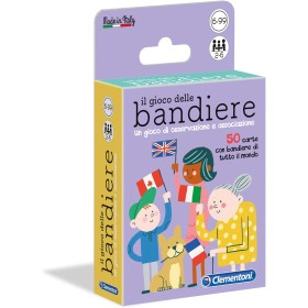 Carte Gioco Bambini Il Gioco delle Bandiere 16564 Clementoni 6 Anni+
