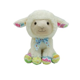Peluche Pecora Bianca Grande 38 cm 0 Mesi+ Max & Sax