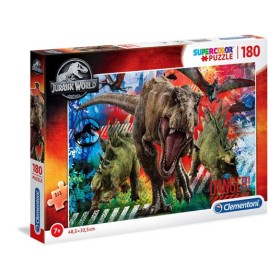Puzzle Jurassic World 180 pezzi Clementoni Super Color