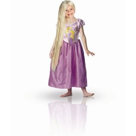 Costume Rapunzel 3-4 anni con Parrucca Inclusa Originale Disney Princess 154514 Rubie's