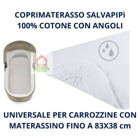 Coprimaterasso Navicella Inglesina - Peg Perego - Cam Impermeabile per Carrozzina...perfetto per il materasso del tuo trio!