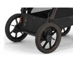 Ruote Posteriori Passeggino Inglesina Aptica XT 2023-2024 Nero Ricambio Originale 2 Ruote