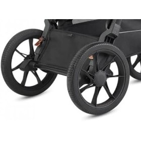 Ruote Posteriori Passeggino Inglesina Aptica XT Modelli Fino al 2022 Nero Ricambio Originale 2 Ruote