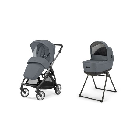 Inglesina Electa Duo Union Grey 2025 Passeggino Carrozzina e Stand Up